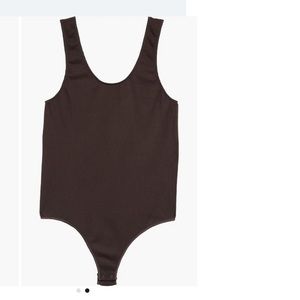 NWT SKIMS Stretch Rib Tank Bodysuit